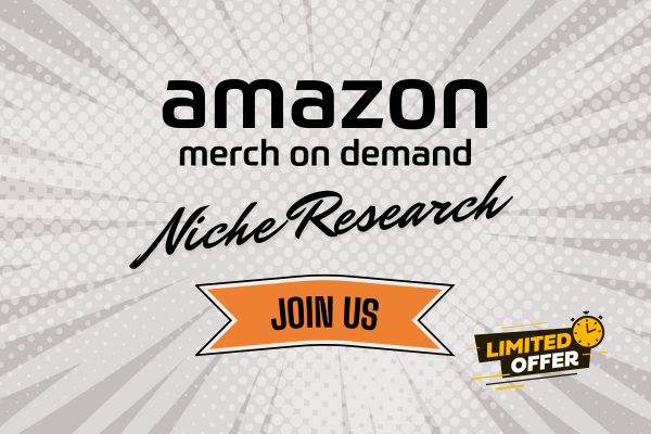 Amazon Merch On Demand Niche Research Image